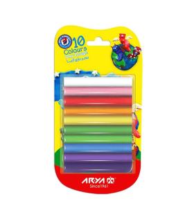 خمیر بازی 10 رنگ روکارتی آریا کد:1021 | آریا |6260297110217