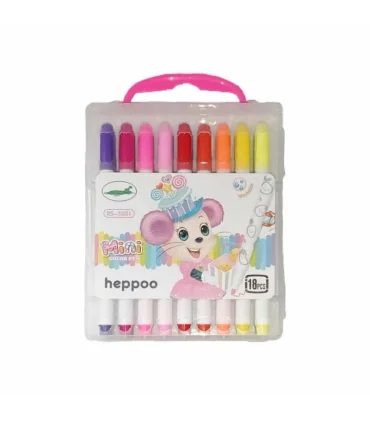 ماژیک 18 رنگ جعبه طلقی هپو کد: RS-3031 | متفرقه |6953106726180