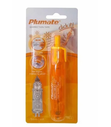 لاک غلط گیر نواری مینی کلیپس نارنجی پلومیت | سی کلاس |4716493003140