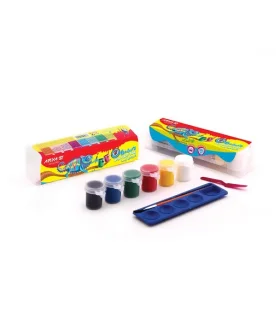 گواش 6 رنگ بزرگ پیوسته آریا کد: 4009 | آریا |6260297140092