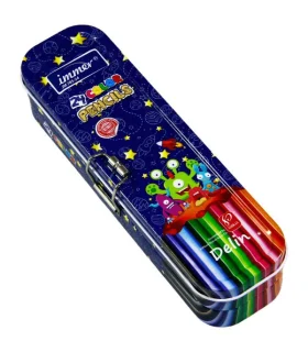 مداد رنگی 12 رنگ جعبه فلزی ایمر کد: JM780-12 | ایمر |6268117401439