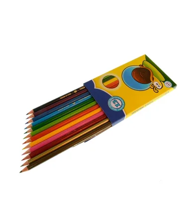 مداد رنگی 12 رنگ جعبه مقوایی پارس مداد | پارس مداد |6260186122666