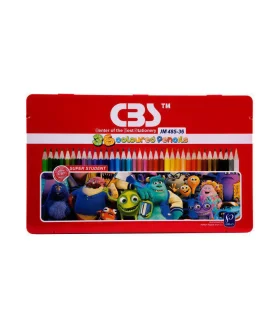 مداد رنگی 36 رنگ جعبه فلزی سی بی اس کد: JM485-36 | سی بی اس |6268117401330