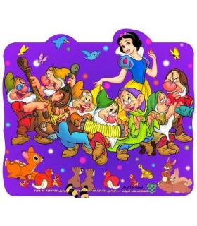 پازل رحلی سفید برفی | خانه ادبیات |9789645451095